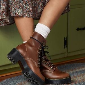 Dr. Martens Leona Platform Ankle Boots